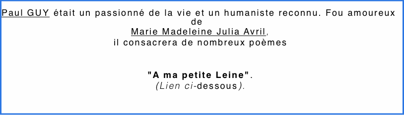 Paul GUY était un passionné de la vie et un human